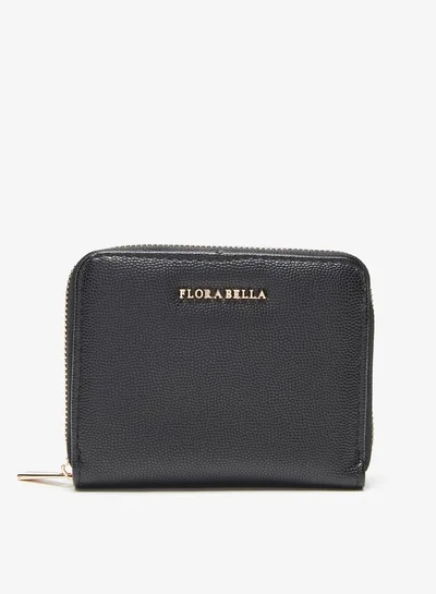 Flora Bella By Shoexpress Textured Zip Around Wallet