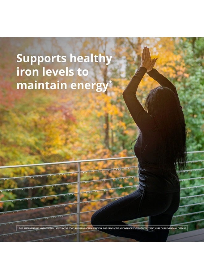 Floradix مكمل سائل نباتي من الحديد والأعشاب، دعم الطاقة للنساء والرجال، سهل الامتصاص، غير معدّل وراثيًا، نباتي، كوشير، خالي من اللاكتوز، بدون نكهة، 17 أونصة سائلة (500 مل) قد يختلف التعبئة - Image 4