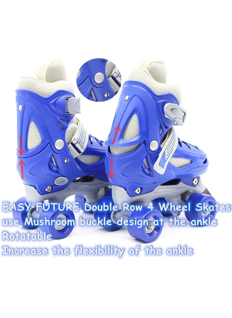 MONOGUE - Double row roller skates  Fast Comfortable and Stylish Skates 4 wheels shoes - Image 1