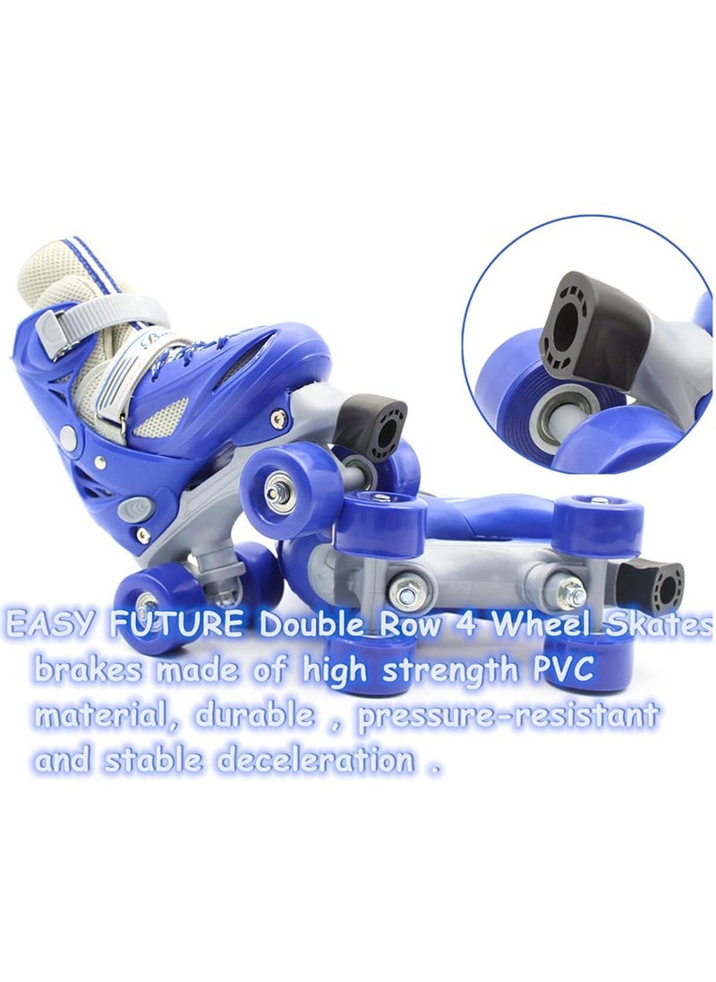 MONOGUE - Double row roller skates  Fast Comfortable and Stylish Skates 4 wheels shoes - Image 1