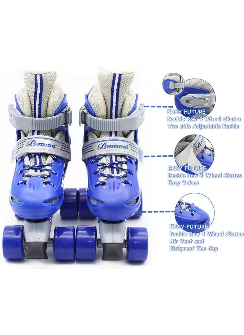 MONOGUE - Double row roller skates  Fast Comfortable and Stylish Skates 4 wheels shoes - Image 1
