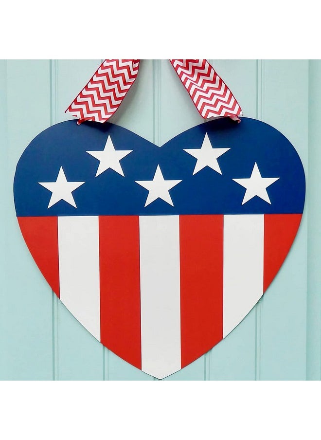 BOQIN - Wood Hearts For Crafts 12 Inch 4 Pack Diy Blank Wooden Heart Shape Ornaments For Crafts Unfinished Hearts Wood Cutout For Crafts Valentine'S Hearts Wooden Things To Paint On - Image 1