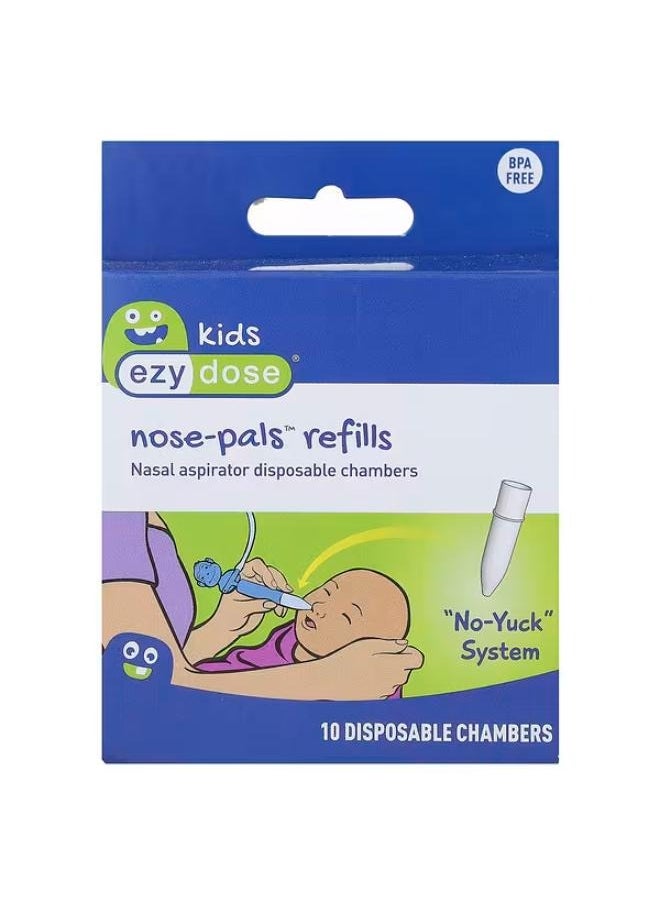 Ezy Dose Kids, Nose-Pals Refills, 10 Disposable Chambers 