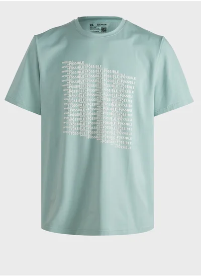 The Emirates Slogan Graphic T-Shirt