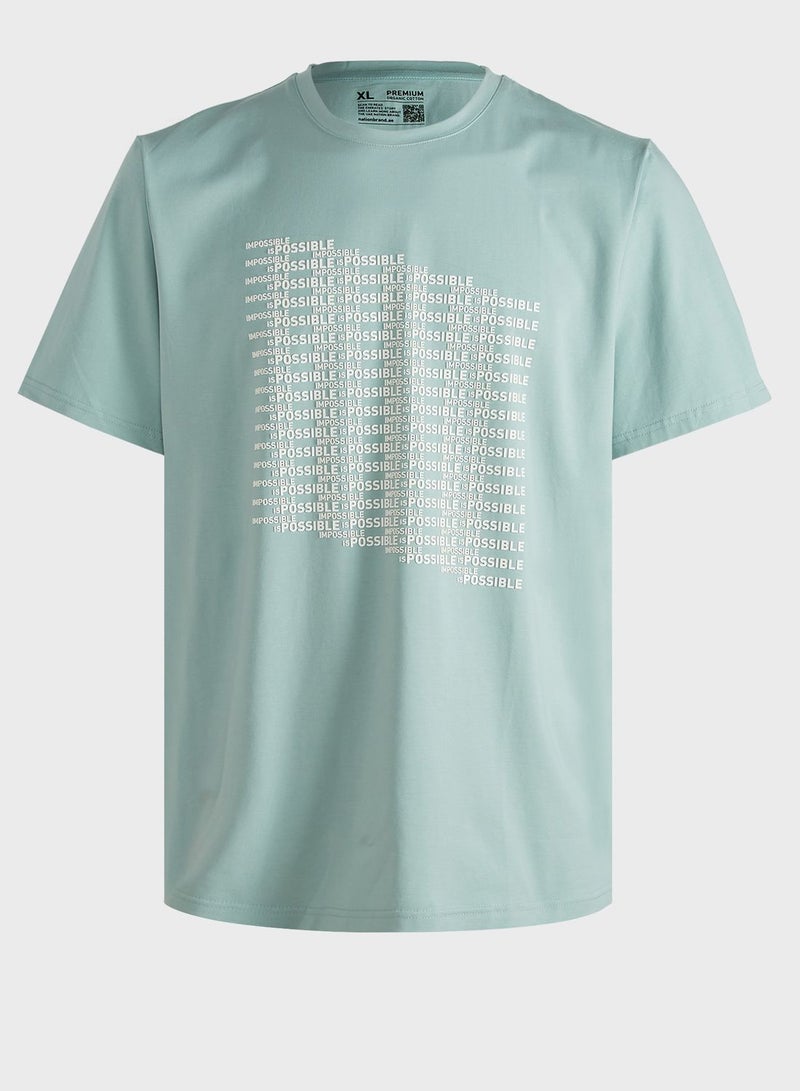 The Emirates Slogan Graphic T-Shirt  - Image 1