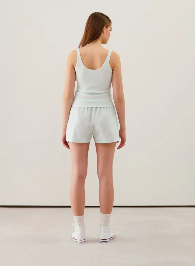 UNDIZ Ribbed jersey tank top