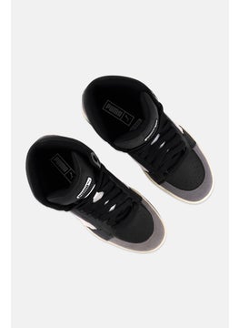 PUMA Kids Boy Slipstream Mid Lace Up Sports Shoes, Black  - Image 4