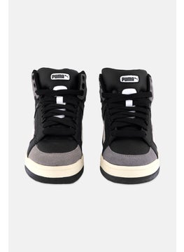 PUMA Kids Boy Slipstream Mid Lace Up Sports Shoes, Black  - Image 3