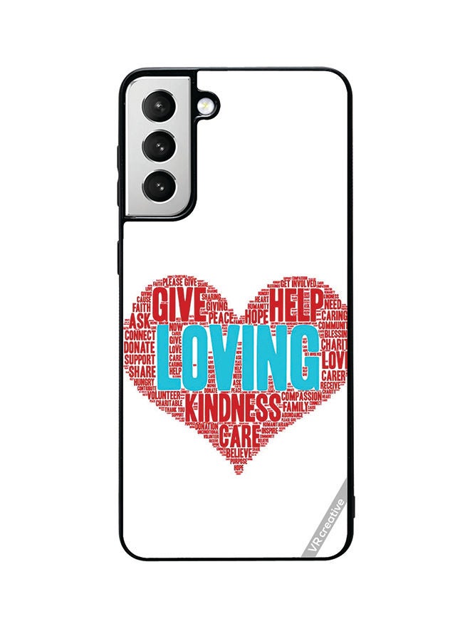 VR CREATIVE Protective Case Cover For Samsung Galaxy S22 Plus 5G Love Design Multicolour - Image 1