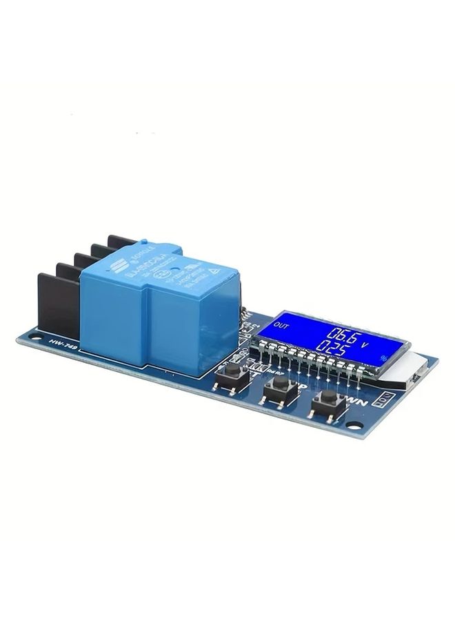 XY L30A 6 60V Battery LCD Display 3.5 Inch Blue Backlit Aluminum Contacts Quick Connect - Image 5