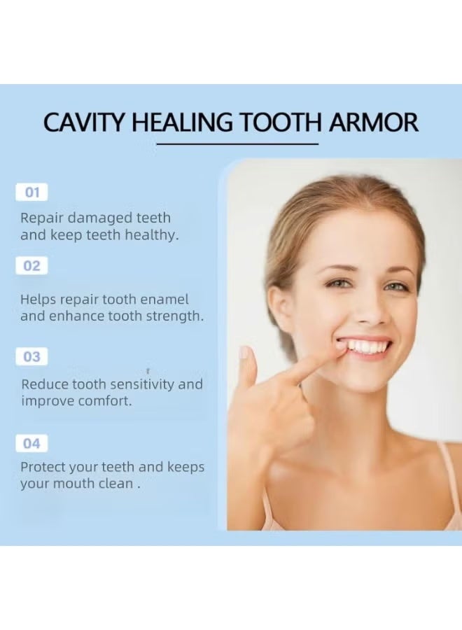 أورالحوي درع الأسنان لعلاج تجاويف الأسنان، جل إصلاح الأسنان، إصلاح اللثة ل receding gums، إصلاح الأسنان المتسوسة، درع دنتيت للأسنان، سائل درع الأسنان لعلاج التجاويف، إصلاح اللثة، علاج اللثة المتراجعة 60 مل - Image 5