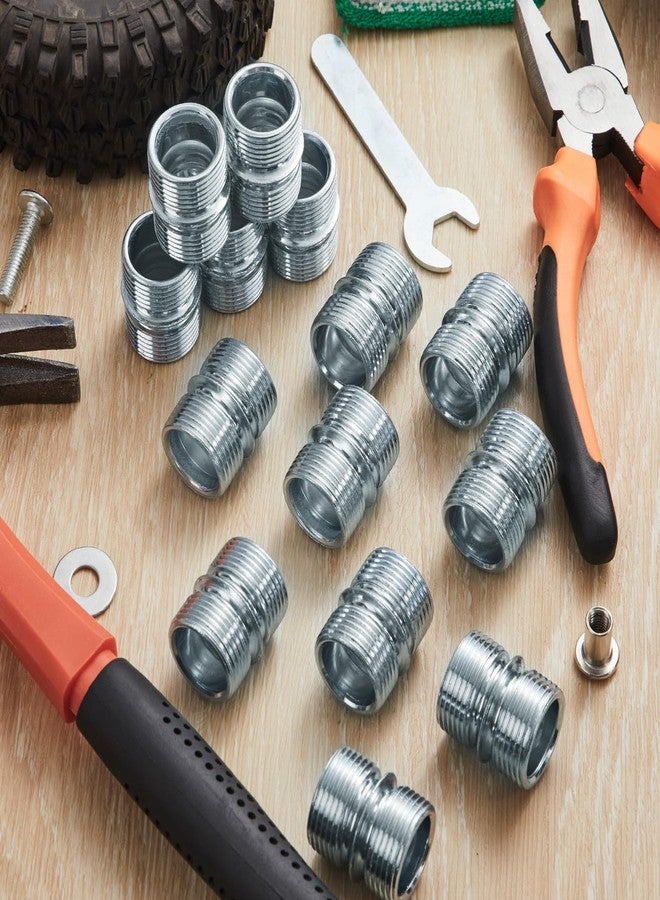 Shimeyao 8 Pcs Coarse Thread Connector for Diameter Wire Shelving Poles, Shelving Connectors Parts Accessories for Shelf Unit, Extending Rack(25.4mm/1 Inch) - Image 5