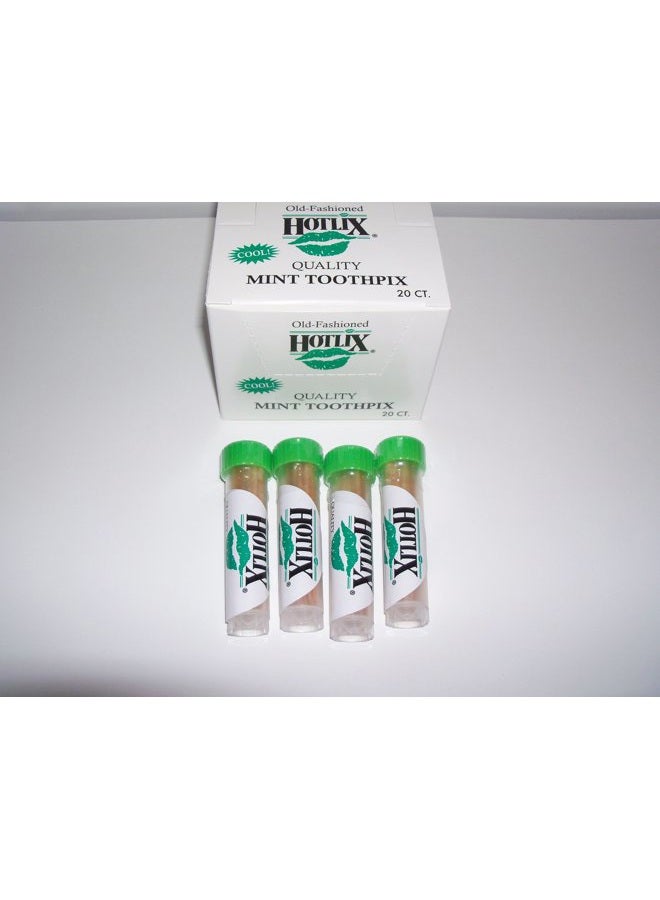Mint Flavored Toothpicks- 4 Pack by