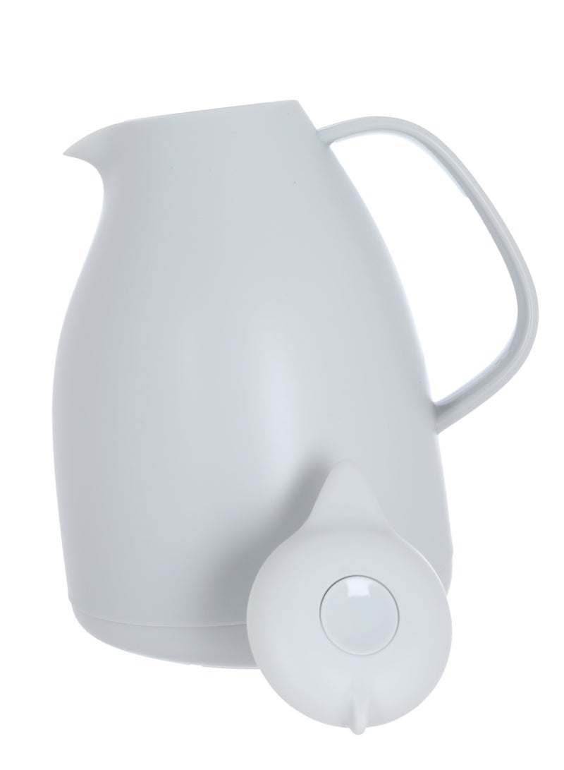 Alsaif Gallery Elegance Penguin Thermos, 1 liter, glass inner container, plastic outer shell - light grey - Image 4