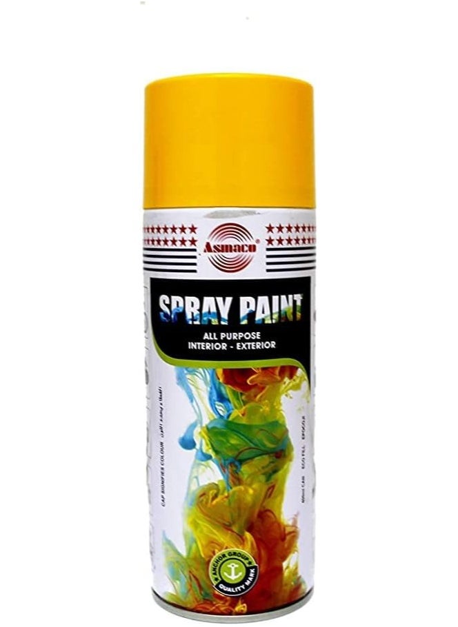 Asmaco Spray Paint Yellow 400ml - pzsku/Z0935EE0885339306CF9FZ/45/_/1726645726/b0d9517c-2b22-43ec-b820-8b087fedf2e1