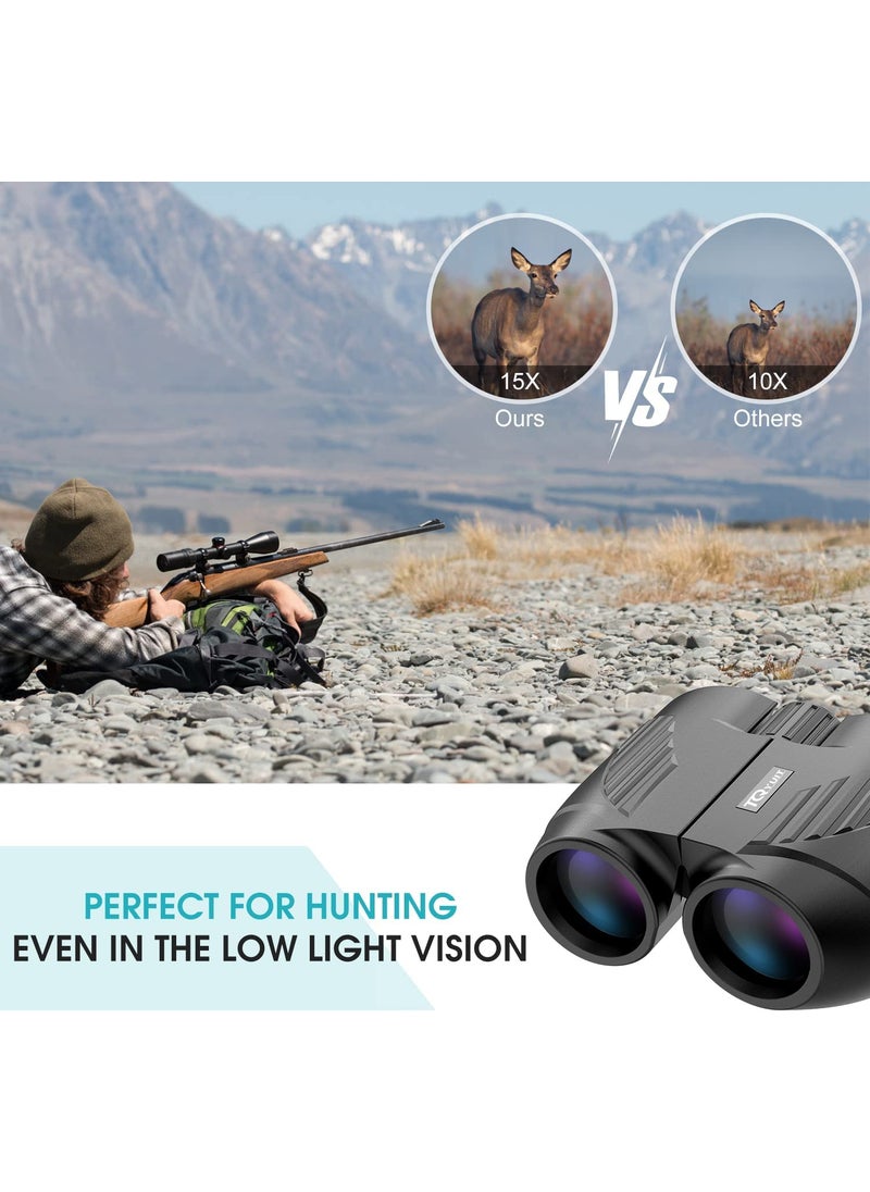 Rodcirant Rodcirant Binoculars 20x25 for Adults and Kids, High Power Easy Focus Binoculars with Low Light Vision, Compact Binoculars for Bird Watching and Travel  - Image 5