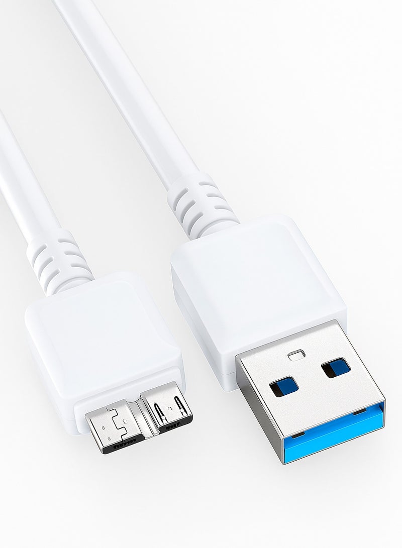 USB 3.0 Type A to USB3.0 Micro B Male Adapter Cable Data Sync Cable Cord for External Hard Drive Disk HDD Super Speed Cable - Image 1