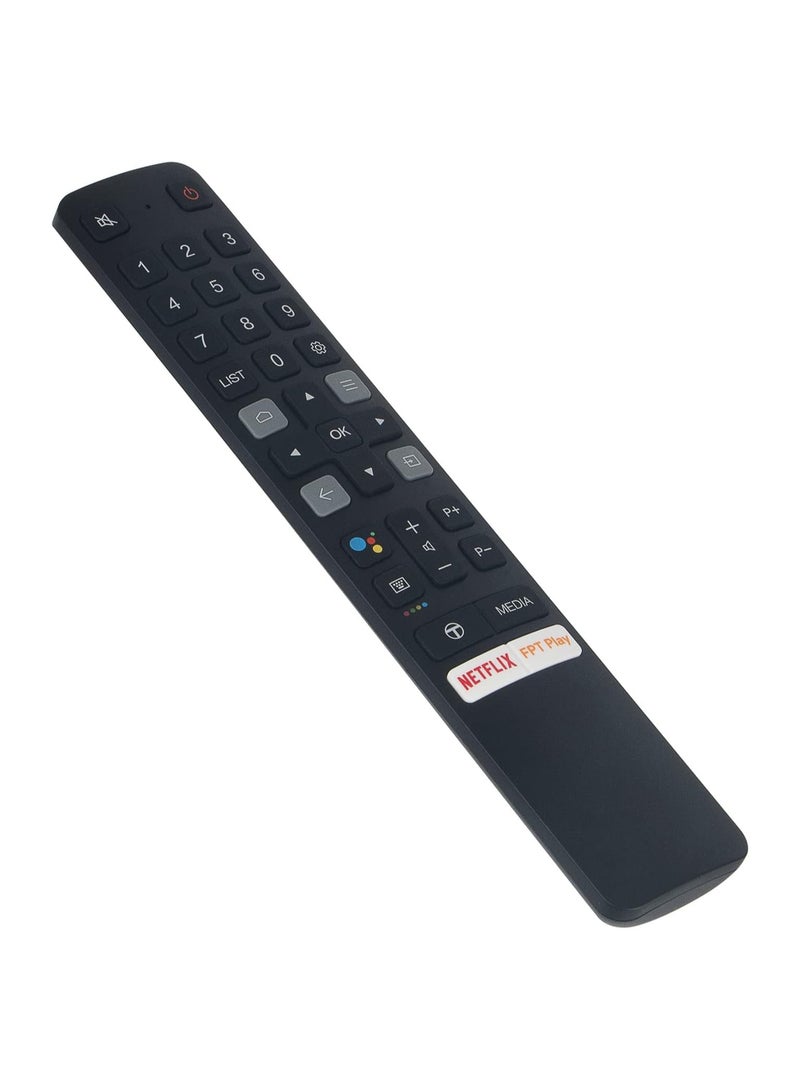 New Replacement Remote Control, Remote Control Fit, Universal Remote Control Compatible with TCL Smart TV 06-BTZNYY-IRC901V with Netflix FPT Play Key - Image 5