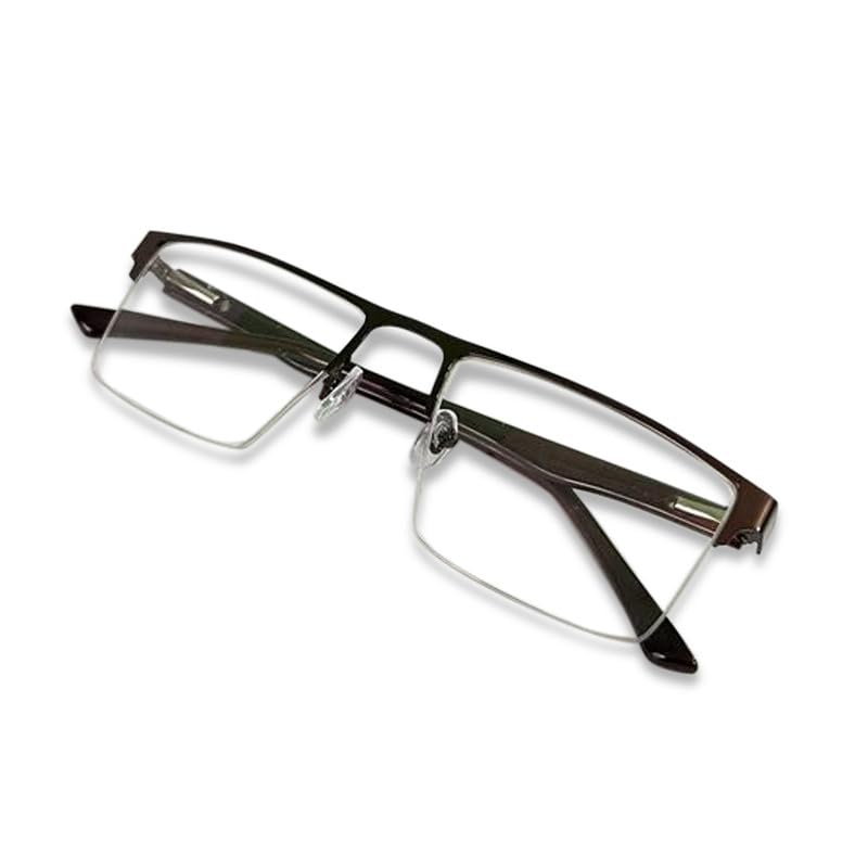 Redex Good Rectangle Half Rim Eyeglasses for Unisex - Image 1