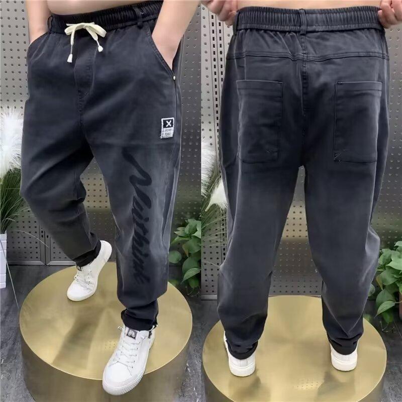 Unisex Classic Denim Jeans Loose Fit Daily Outdoor Wear - Image 2