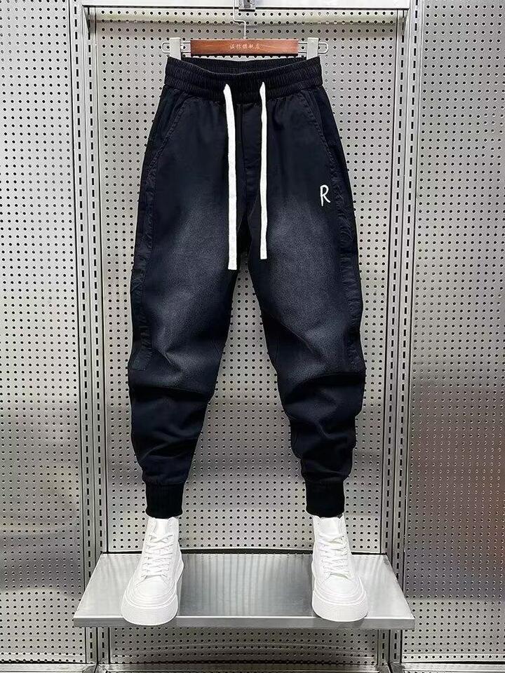 Unisex Classic Denim Jeans Loose Fit Daily Outdoor Wear - Image 1