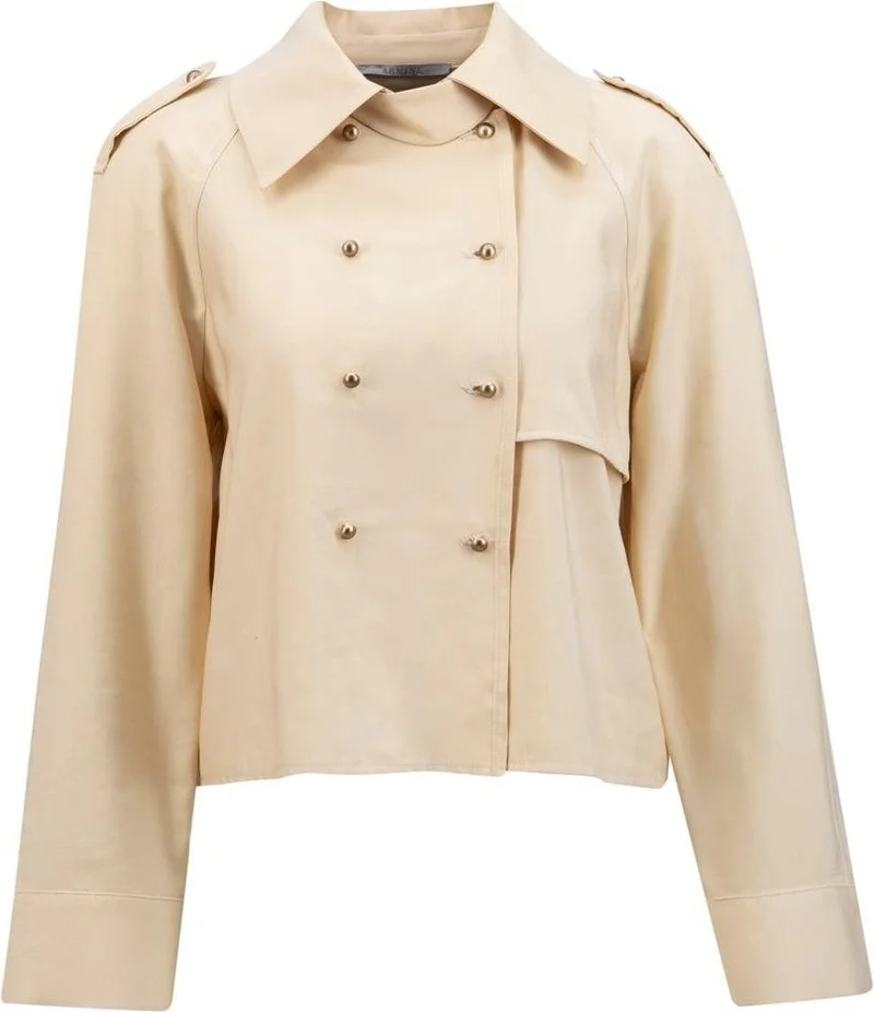 ARMINE Trench Jacket 24K3604 Moonstone