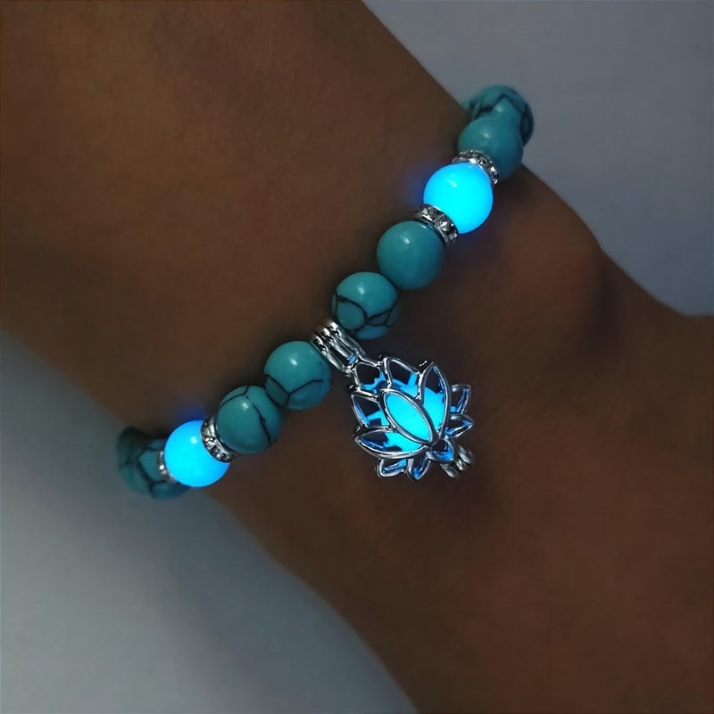 Gui Yi Qi Xing Gaiyi Qixing Natural Stone Bracelet - Trendy Geometric Design for Men & Women, Perfect Travel Souvenir - Image 5