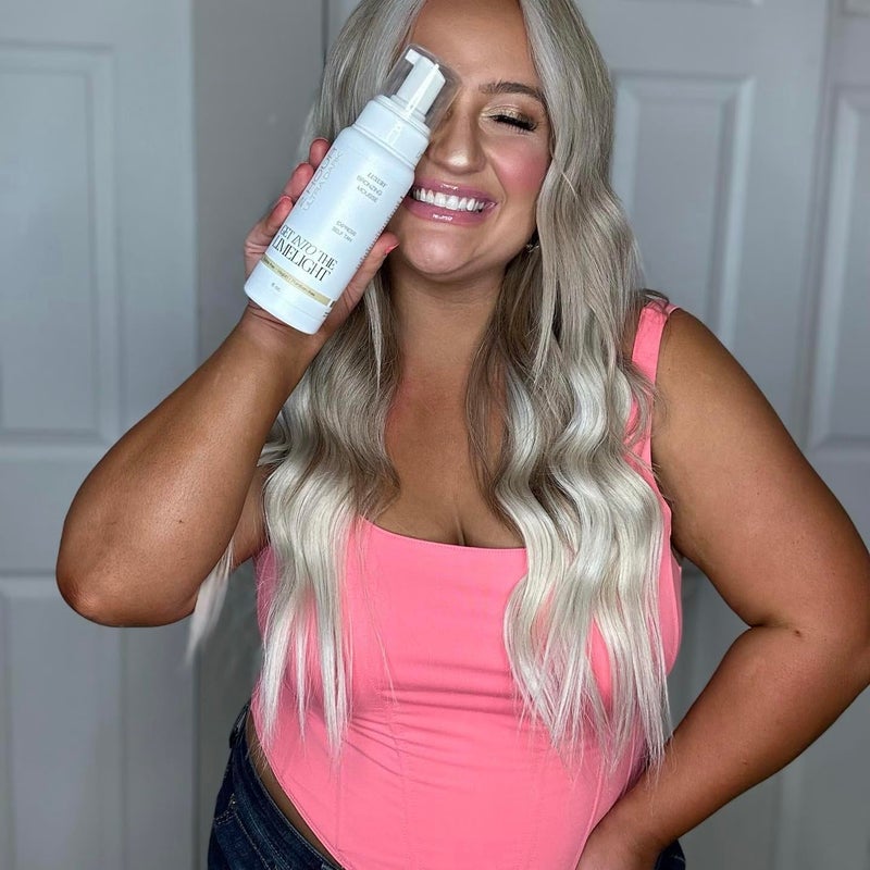 Get Into The Limelight 2 Hour Express, Ultra Dark Self Tanner, Sunless Tanning Mousse Rinses in 2 Hours, 8 oz. - Image 2