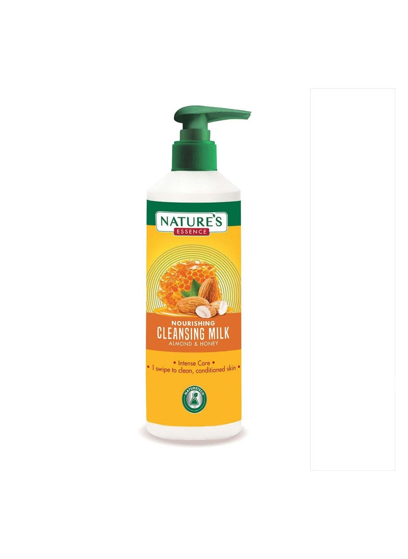 Nature's - Nourishing Cleansing Milk Almond Honey White Fresh Make Up Removal 400 ml - Image 1