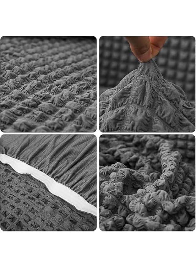 TRASSLE Sofa Cover,Universal Sofa Slipcover, Couch Cover Chair Furniture Protector Cover,Washable High Elastic Stretchable with Skirt Country Style - Image 3