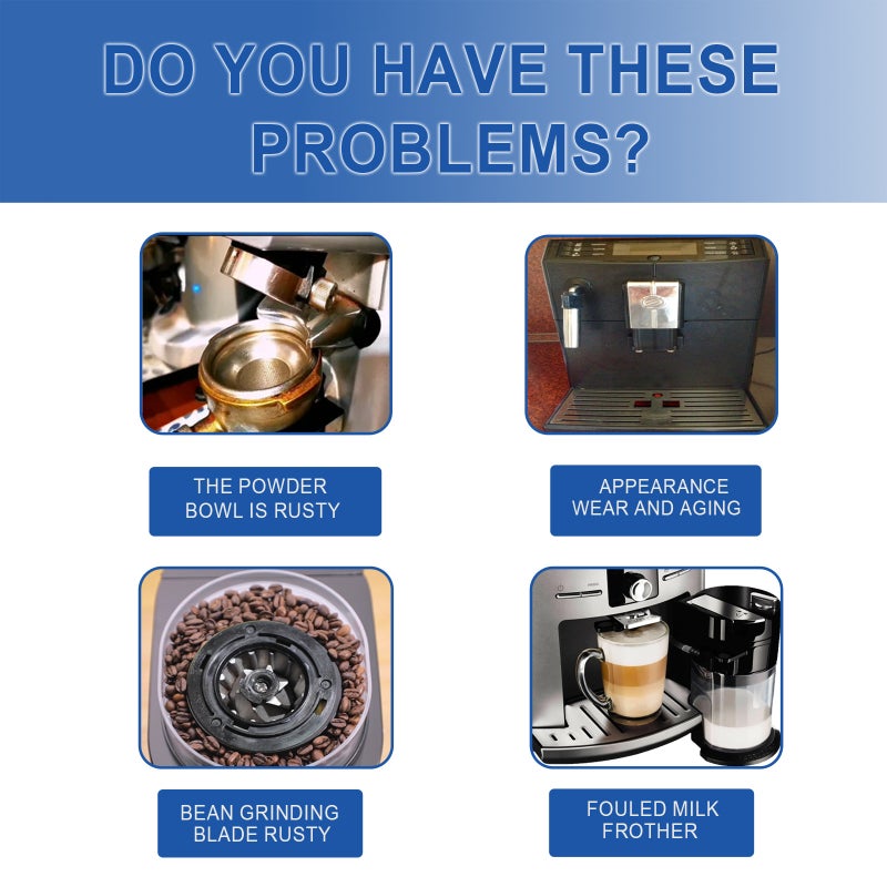 Jakehoe Coffee Machine Cleaning Tablets Coffee Machine Brewer Filter Stubborn Stains Scale Cleaning Tablets - Image 3