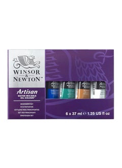 WINSOR & NEWTON Winsor & Newton Artisan Water-Mixable Oil Colors Beginners Set - 6 x 37 ML  - Image 5