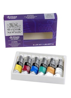 WINSOR & NEWTON Winsor & Newton Artisan Water-Mixable Oil Colors Beginners Set - 6 x 37 ML  - Image 1