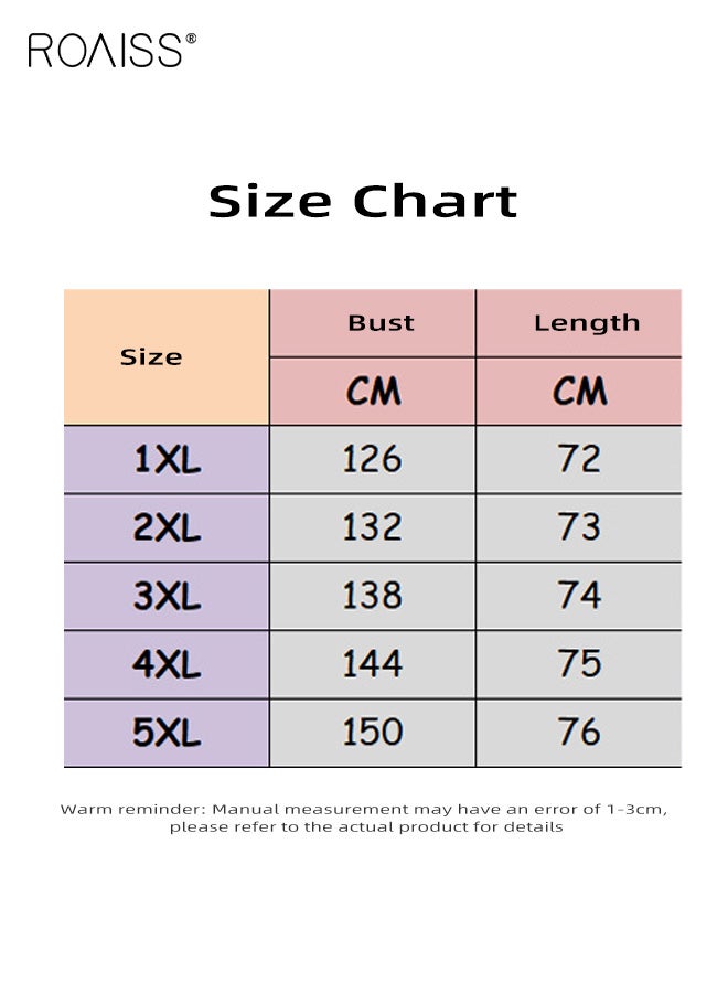 roaiss Women's Plus Size Floral Print Waffle Hoodie Casual Long Sleeve Pullover with Adjustable Drawstring Hood, Soft Textured Fabric, Charming Floral Pattern, Perfect for Fall and Winter Comfort - Image 4