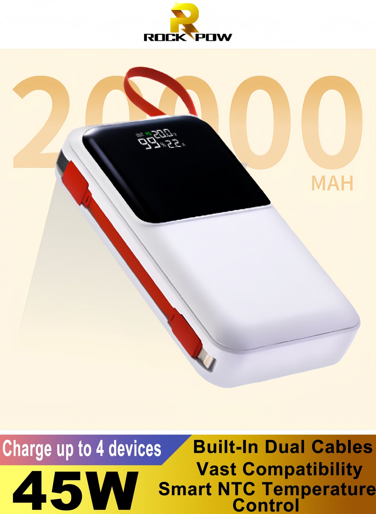 rockpow Rockpow Portable Charger Power Bank 45W Z093682C2D5B880E2D4EDZ