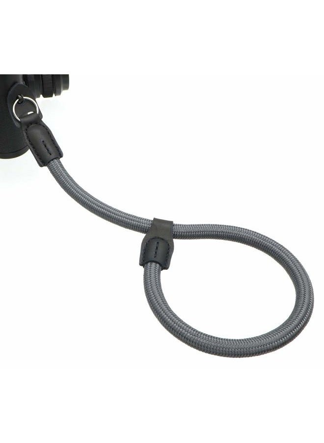 HITHUT Adjustable Rope Camera Wrist Strap Hand Strap for SLR DSLR Digital Mirrorless Cameras Gray - Image 2