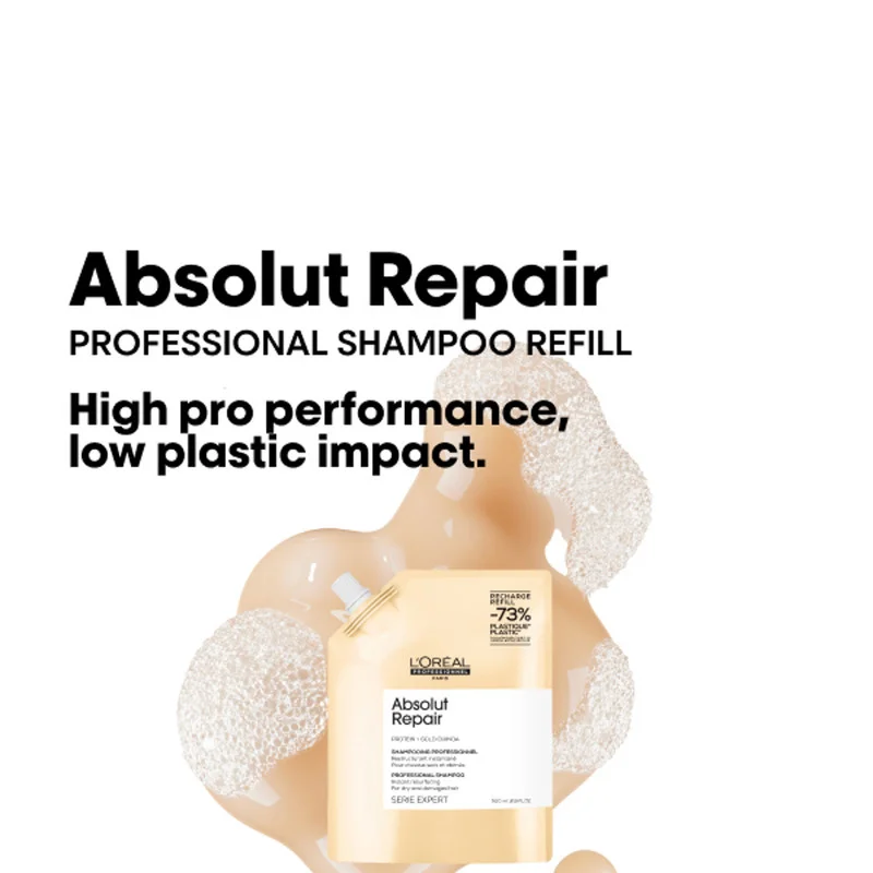L'Oréal Professionnel L'Oreal Professionnel Absolut Repair Shampoo Refill, 500ml