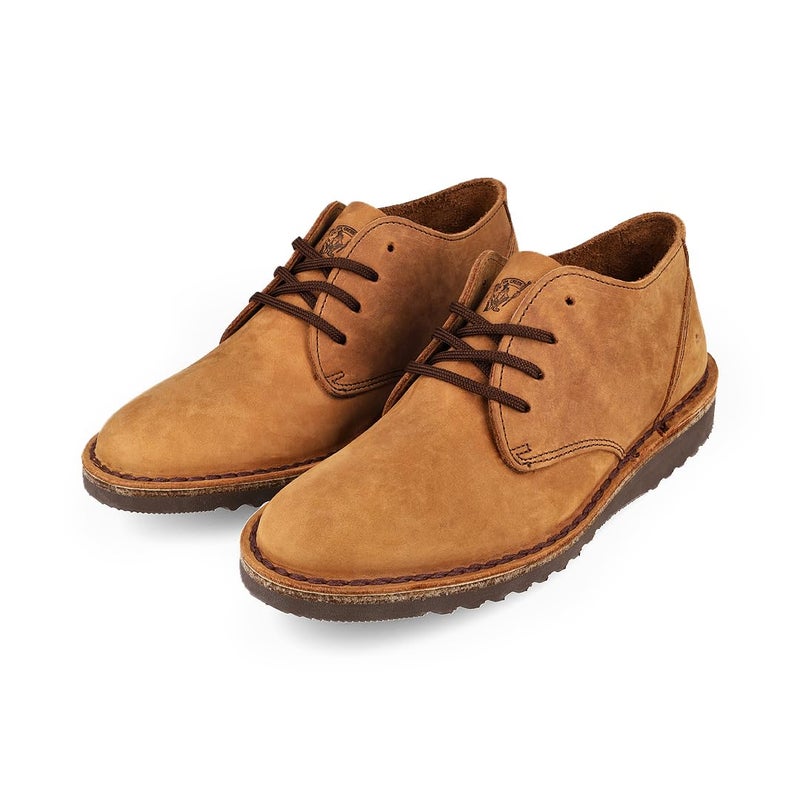 JIM GREEN Shoellie Mens Semi Formal LaceUp Leather Shoe Fudge 85