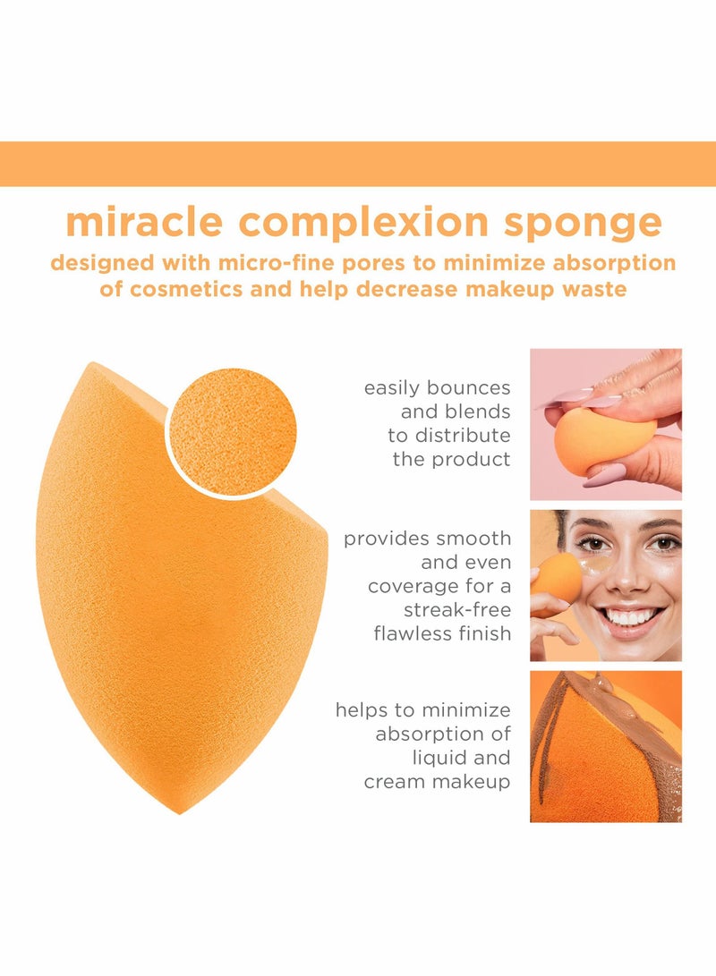 KASTWAVE Makeup Brush Set, 4 Pcs Brushes with 2 Sponge Blenders for Eyeshadow, Foundation, Blush, and Concealer - Image 3