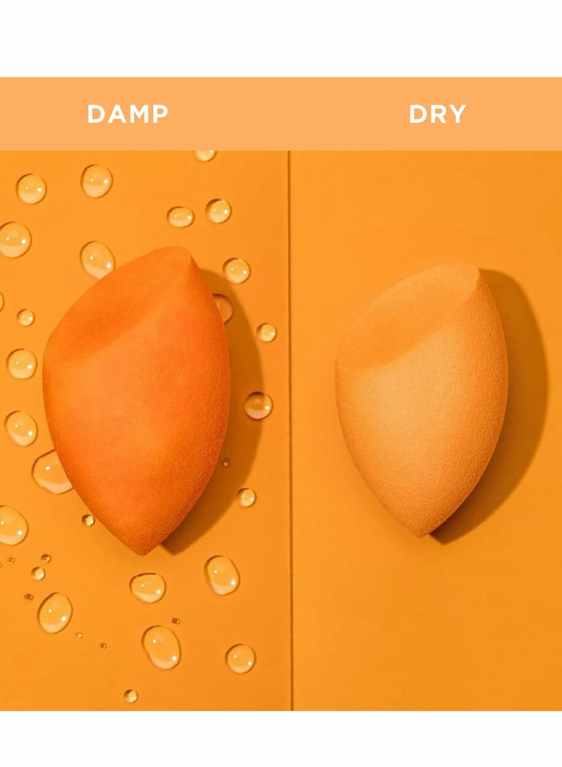 KASTWAVE Makeup Brush Set, 4 Pcs Brushes with 2 Sponge Blenders for Eyeshadow, Foundation, Blush, and Concealer - Image 5