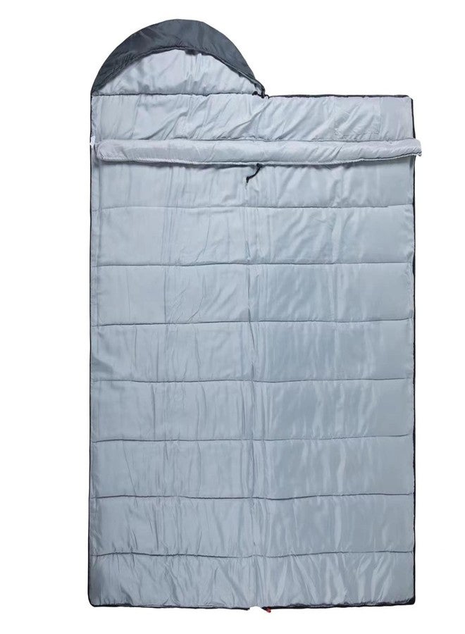Alpine Swiss 0°C (32°F) Sleeping Bag Lightweight Waterproof with Compression Sack Adults All Seasons Camping Hiking Backpacking Travel Outdoor Indoor Gray - Image 5
