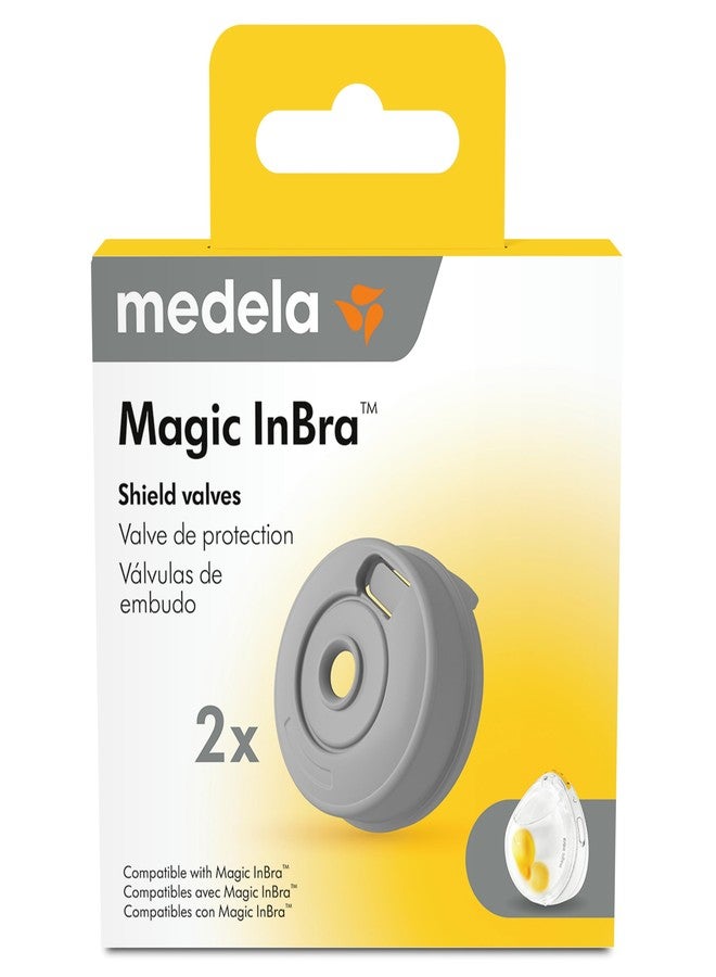 Medela Magic InBra Shield Valves, 2 Count, Spare Parts, Made Without BPA - Image 2