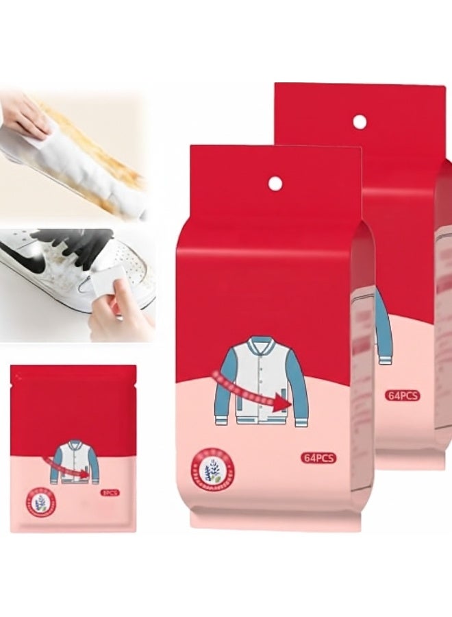 مناديل مبللة لازالة بقع الملابس،مناديل مبللة لازالة البقع عن الغسيل، مناديل مبللة محمولة لازالة البقع في حالات الطوارئ،64 قطعة- 234 - Image 4