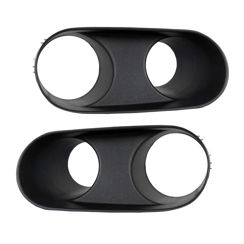 ECOTRIC Fog Light Bezel Trim Surround Compatible with 20032004 Ford Mustang SVT Cobra Pair Left Right Set Replacement for 2R3Z15B438AA 2R3Z15B438BA 2R3Z15B438AA 2R3Z15B438BA