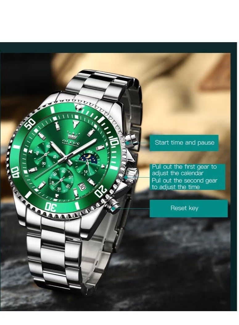 أوليفز ساعات على شكل ساعة كوارتز مقاومة للماء 2870 - Image 3