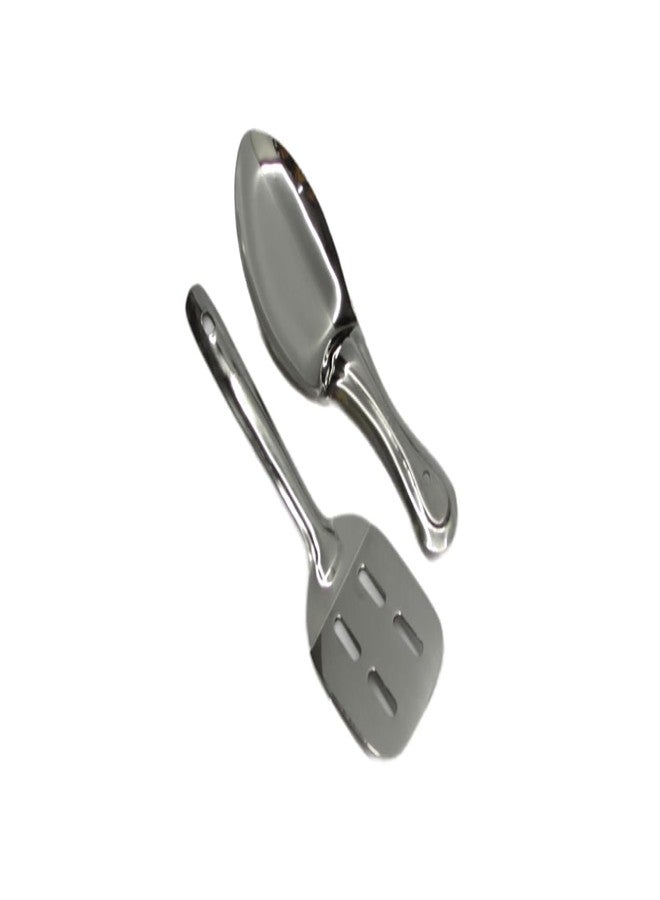 Olrada Stainless Steel (Spatula + Rice Serving Spoon) - Image 1