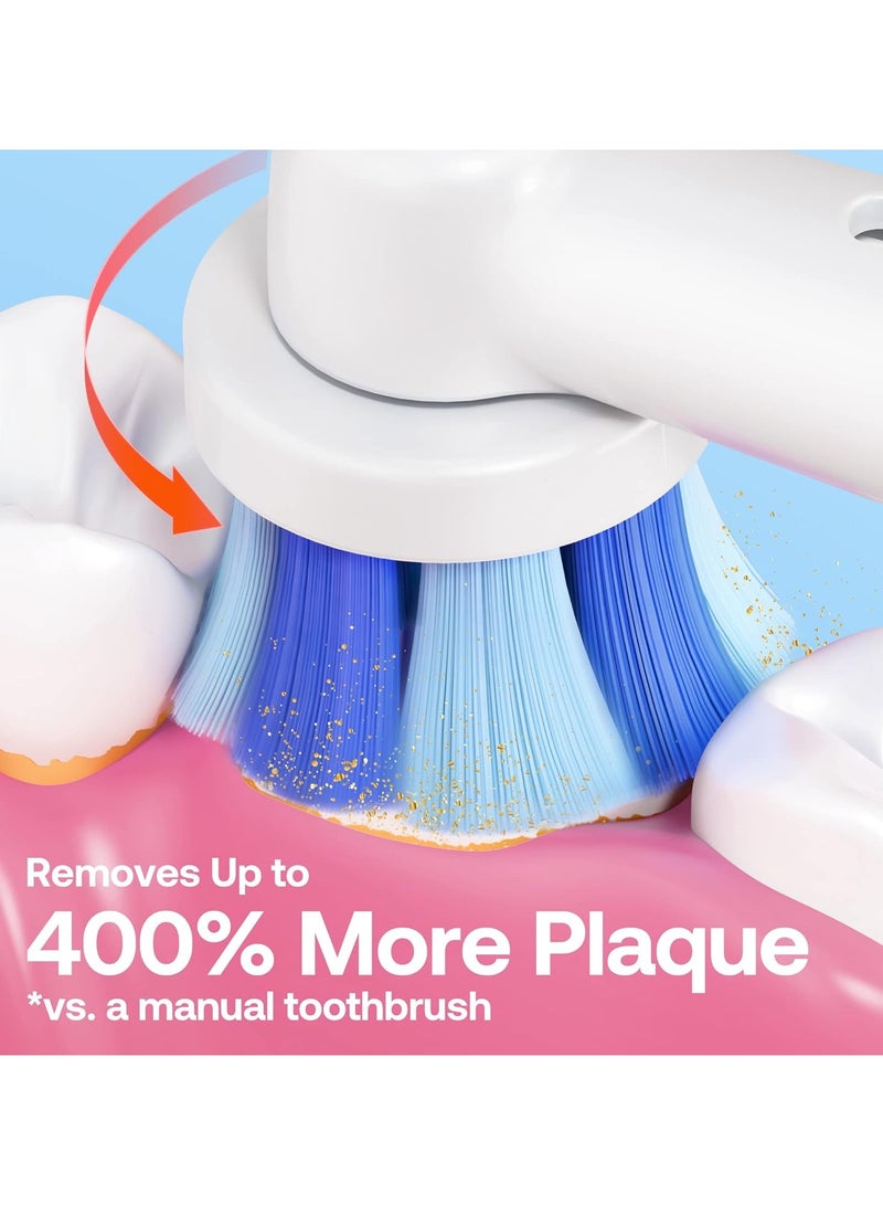 Bitvae R2 Rotating Electric Toothbrush for Adults with 8 Brush Heads, Travel Case, 5 Modes Rechargeable Power Toothbrush with Pressure Sensor - Image 5