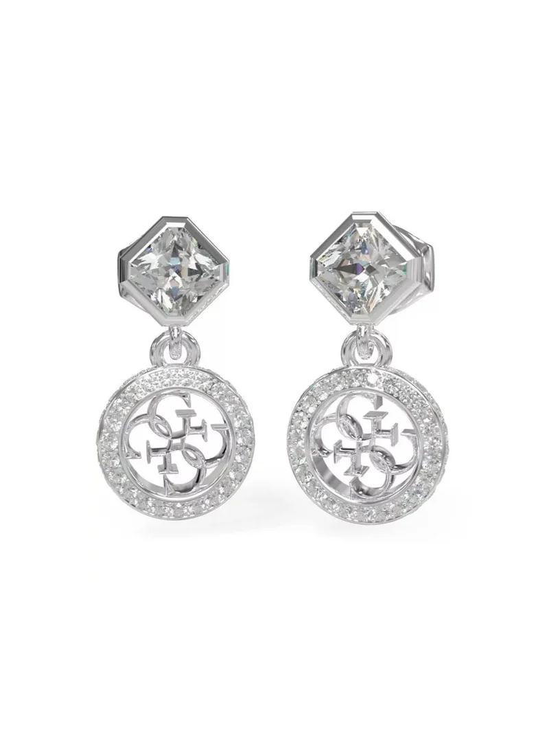 جس Ladies ER 20MM CLEAR DROP PENDANTS