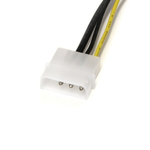 StarTech.com 6in LP4 to 8 Pin PCI Express Video Card Power Cable Adapter - lp4 to PCI express - molex to 8 pin PCIe (LP4PCIEX8ADP) - Image 4
