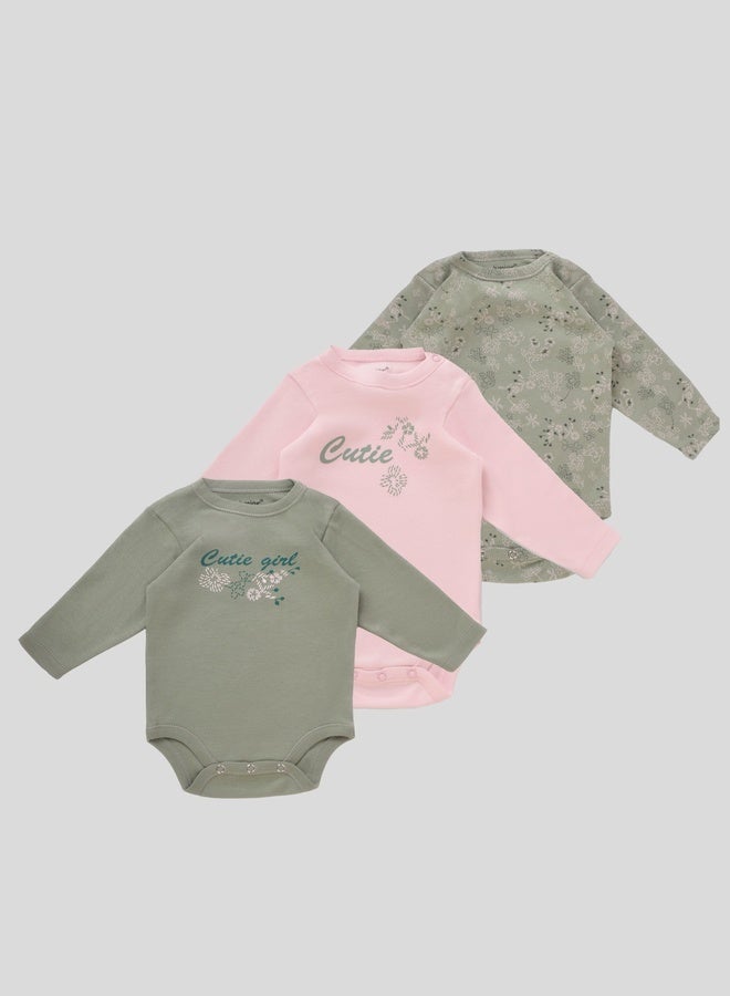 جونيور بادي سوت قطن عبوة 3 قطع بيبي للجنسين - Image 1